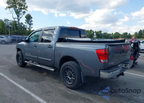 2013 Nissan Titan Sv from USA, damaged, VIN 1N6AA0ECXDN310828